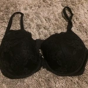 Body By Victoria Black Lace 34DD Bra ✨